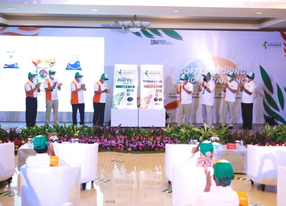 PT Pupuk Indonesia (Persero) luncurkan penyeragaman produk retail urea dan NPK dengan brand baru. 