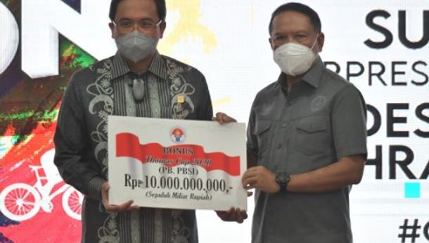 Pemerintah Wujudkan Bonus Rp 10 Miliar untuk Tim Thomas Cup 2020