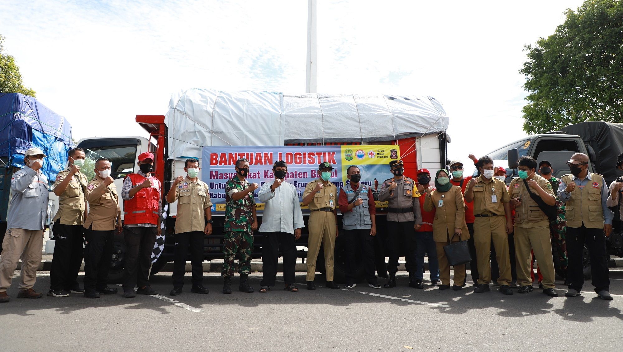 Tim relawan asal Bantul kembali diberangkatkan untuk mengirimkan bantuan logistik kepada korban terdampak erupsi Gunung Semeru.