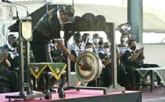 Mayjen Wanti Mamahit Buka Kejurnas Tenis Pangdam XIII/Merdeka. (Foto:Istimewa)
