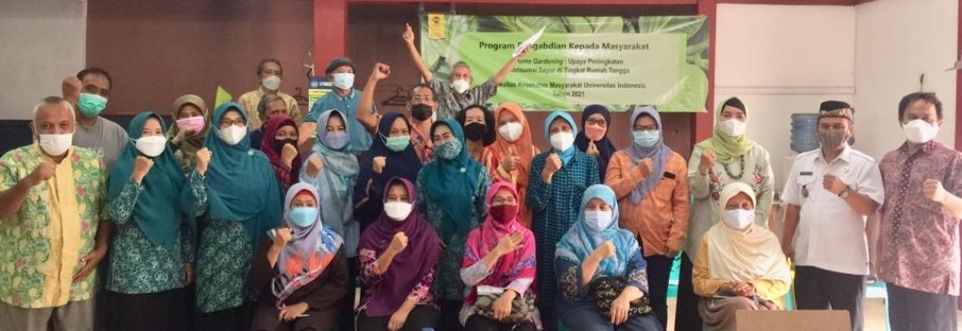 Mahasiswa UI Ajak Warga Suka Tani Lakukan Home Gardening