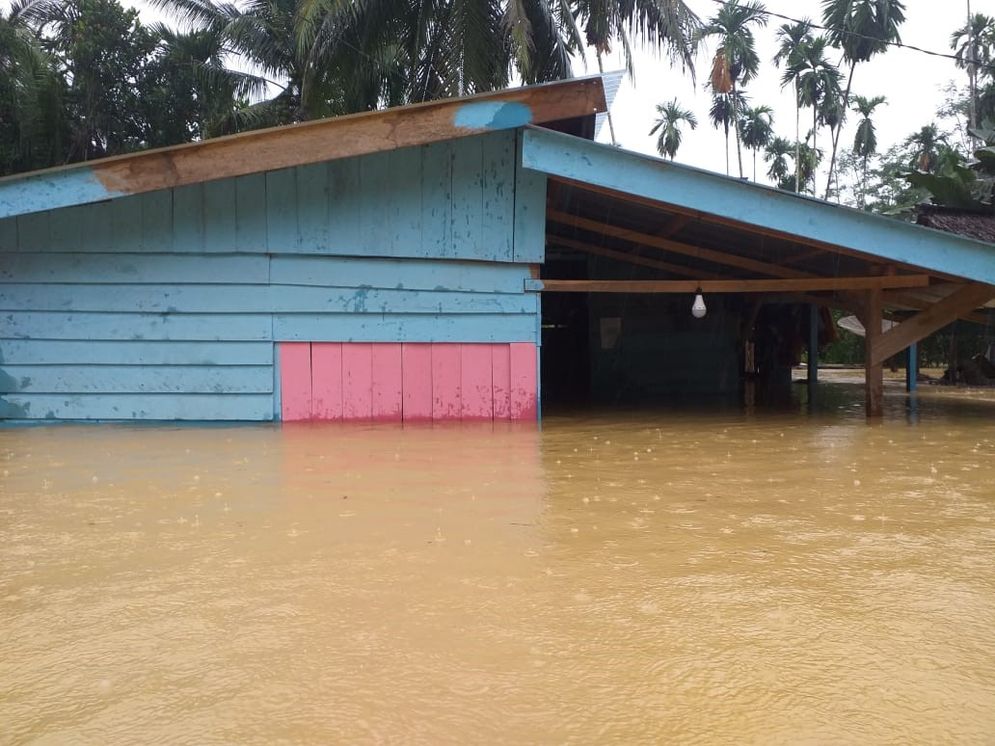 Banjir melanda sebagian wilayah Indonesia