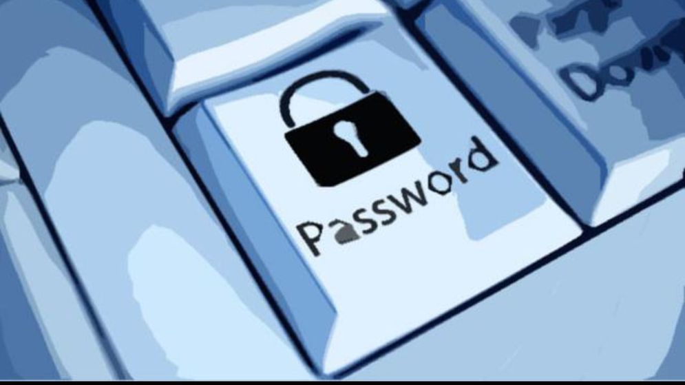 Ilustrasi password (kata kunci). 