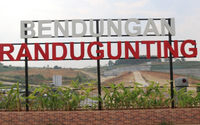 Bendungan Randugunting di Kabupaten Blora, Jawa Tengah.