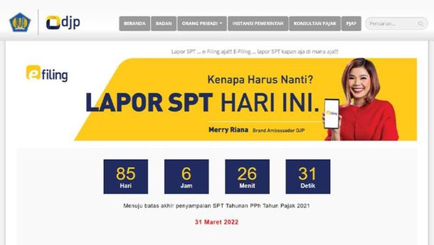 DJP Imbau Masyarakat Segera Lapor SPT Lebih Awal