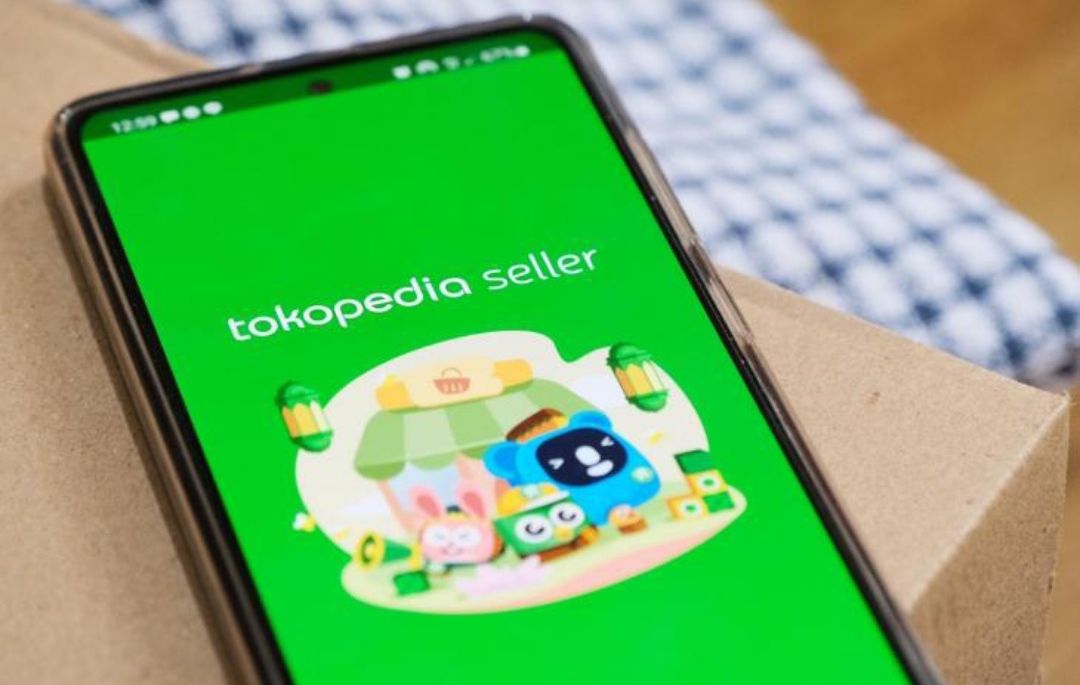 Ilustrasi aplikasi Tokopedia