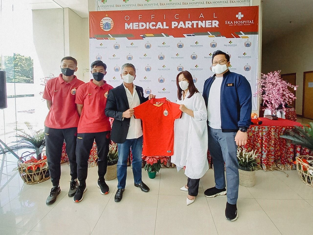Medical Partner Eka Hospital dan Klub Sepak Bola Persija Jakarta.