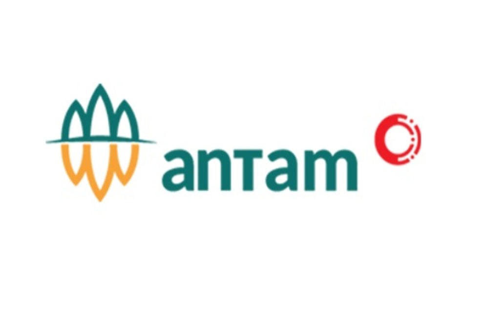 Ilustrasi logo antam. 