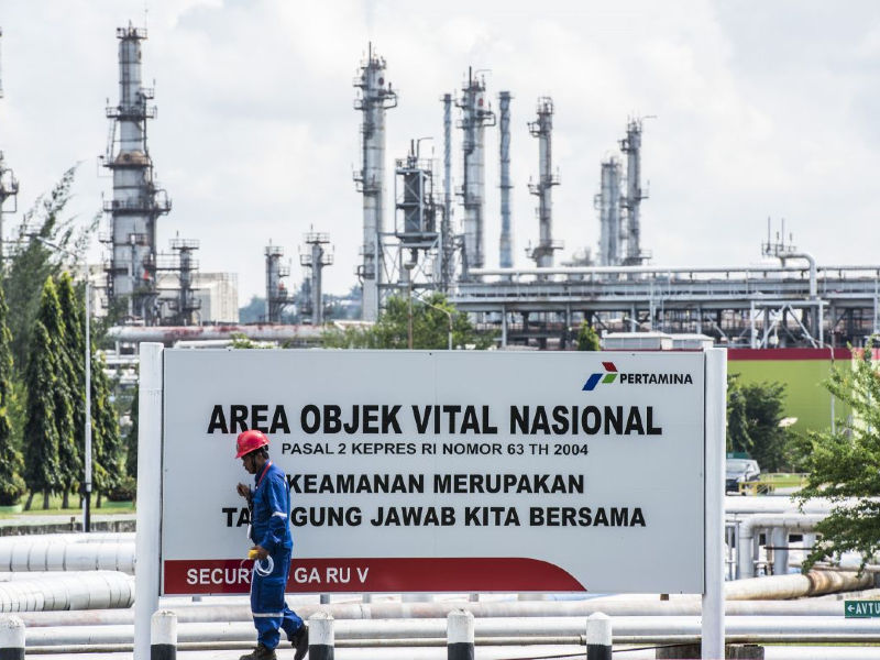 Proyek Refinery Development Master Plan (RDMP) Kilang Balikpapan di Kalimantan Timur.