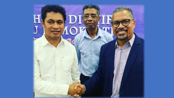 Adriano do Nascimento, Alumnus Undana Kupang Masuk Bursa Capres  Timor Leste