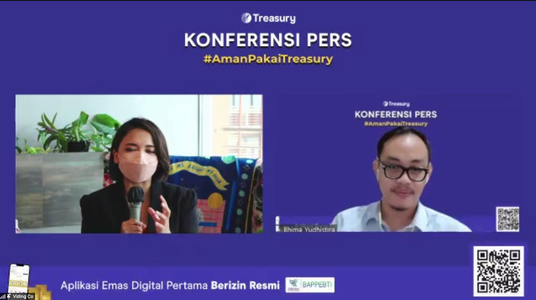 Acara Konferensi Pers Treausry Kamis, 13 Januari 2022