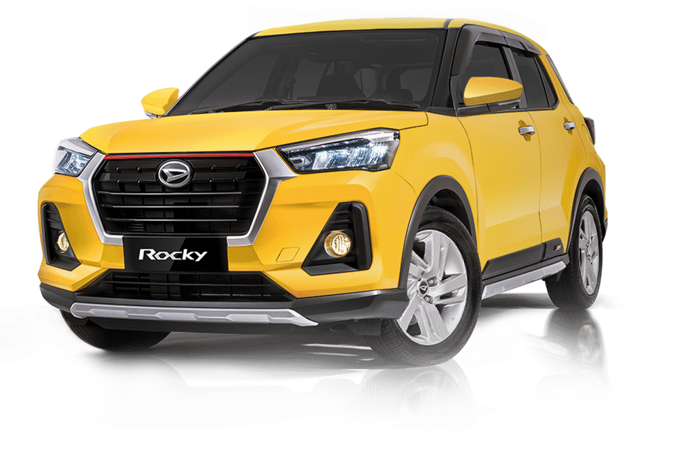 Sebagai mobil compact SUV berkapasitas 5 penumpang yang stylish dan modern, Daihatsu Rocky cocok bagi Sahabat yang berjiwa muda dan aktif.