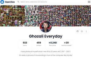 NFT Ghozali Everyday