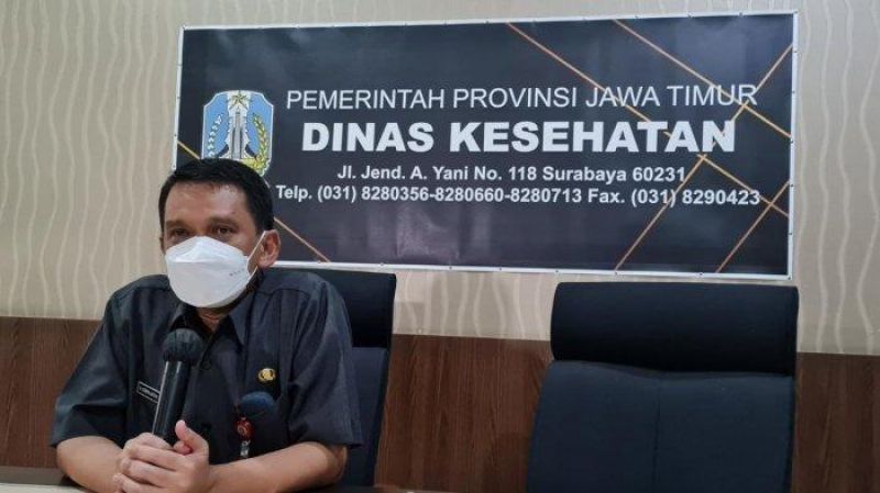 Kepala Dinas Kesehatan Jawa Timur Erwin Astha Triyono