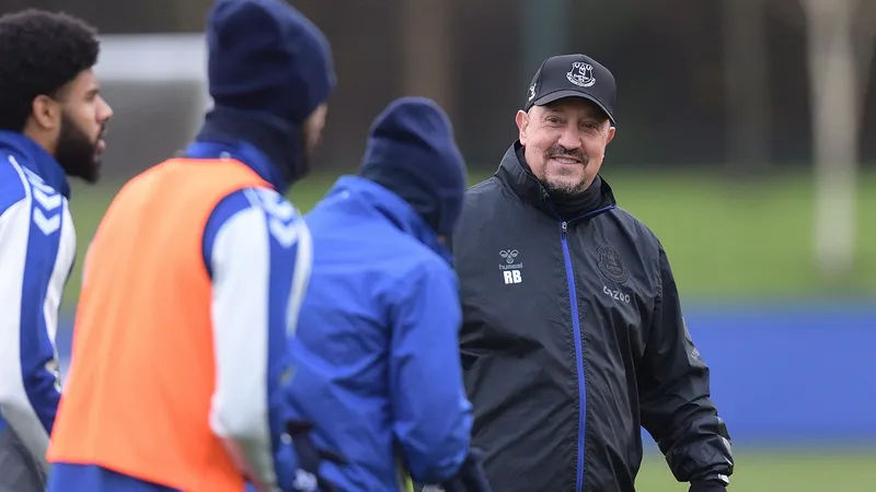 Mantan pelatih Everton Rafael Benitez.