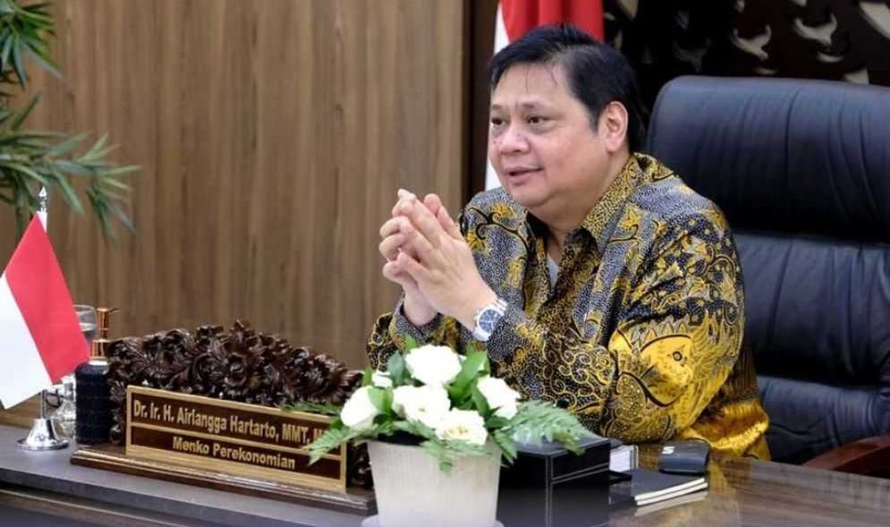 Menteri Koordinator Bidang Perekonomian Airlangga Hartarto. 