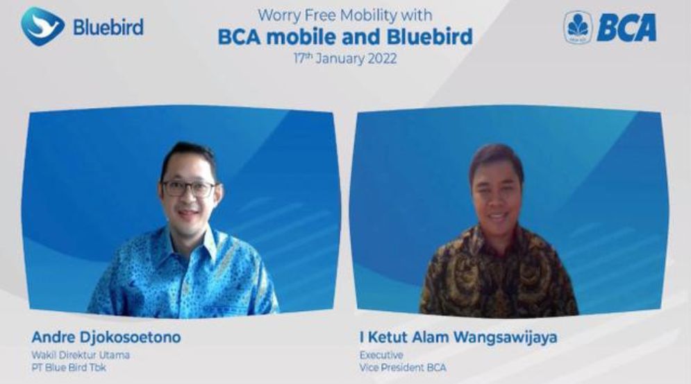 PT Bank Central Asia Tbk (BBCA) mengumumkan fitur baru dalam layanan BCA mobile berkerjasama denganBluebird. 