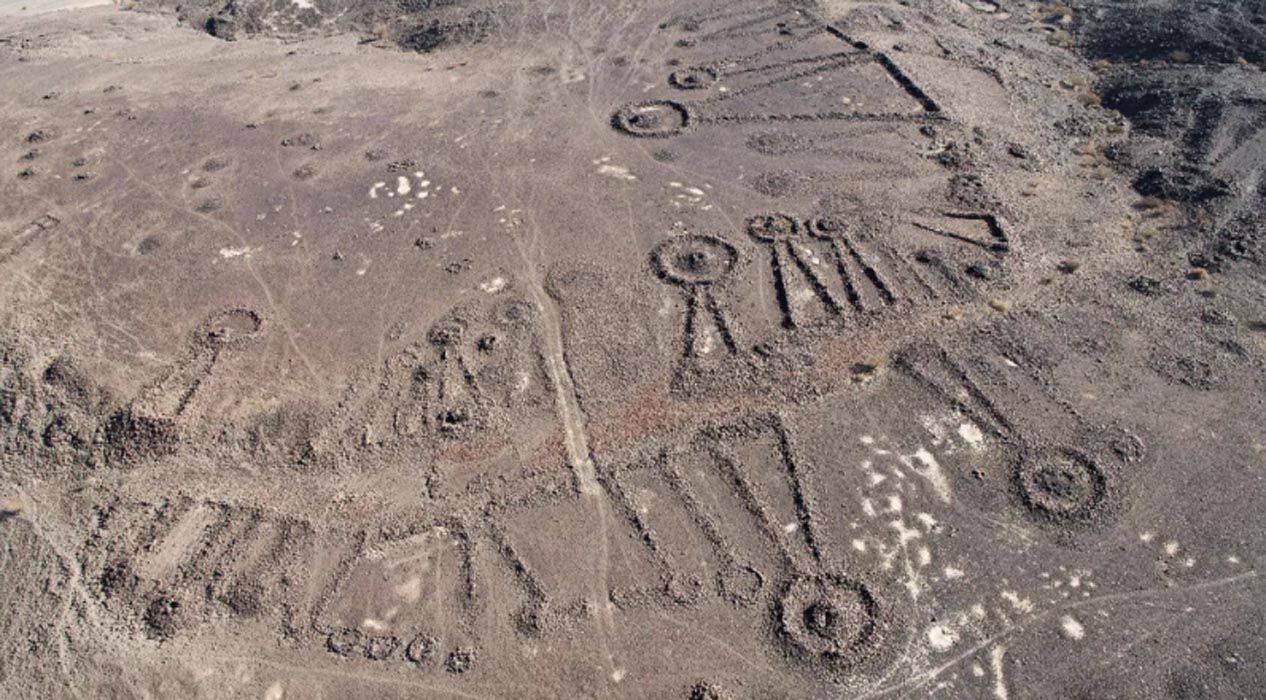 Jaringan jalan makam yang ditemukan di Arab Saudi