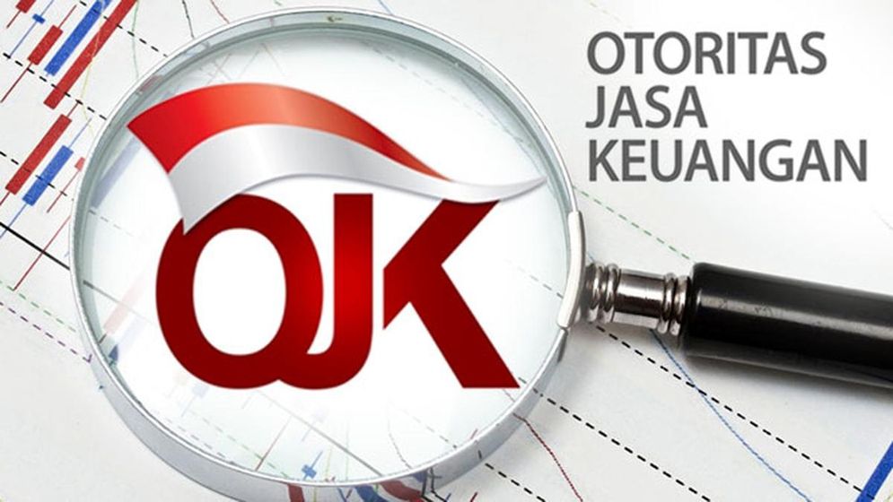 Ilustrasi logo OJK