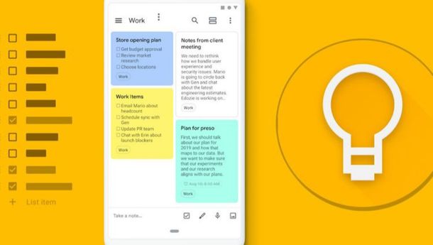 Apa itu Google Keep dan Fitur-Fiturnya?