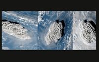 Letusan Gunung Tonga terekam oleh Satelit
