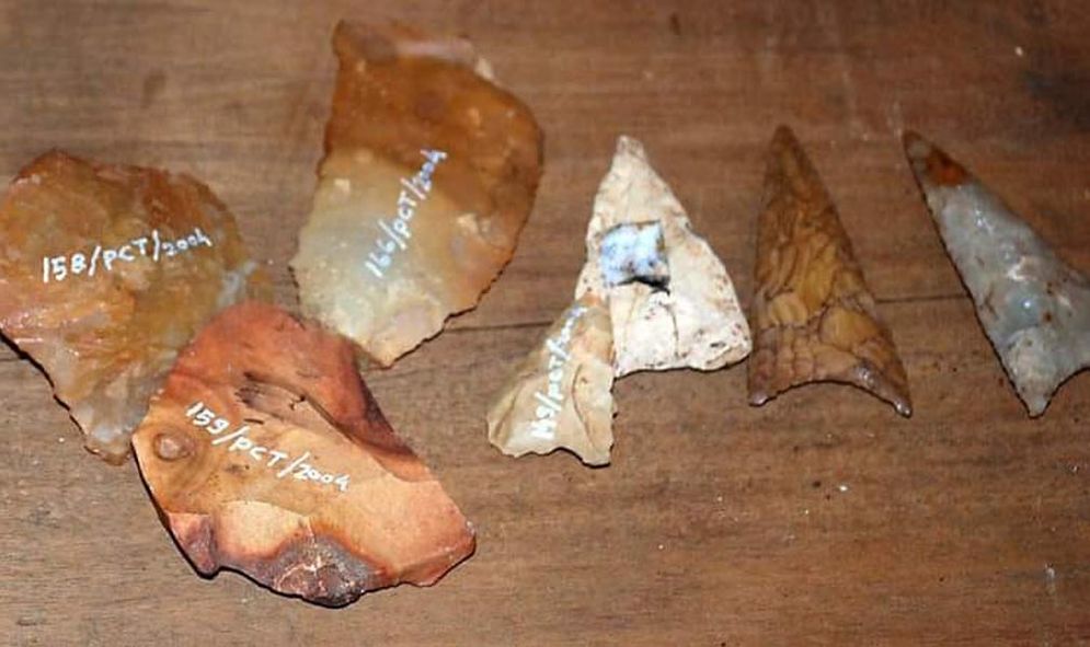 Beberapa peralatan kuno yang ditemukan di Situs Ngrijangan