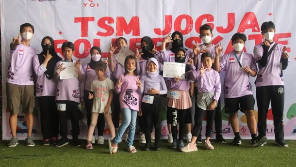 Atlet Sepatu Roda Freestyle Lampung Raih Prestasi pada Ajang TSM Roller Skate Festival Yogyakarta