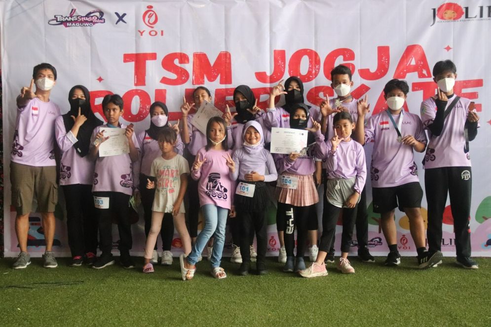 Atlet Sepatu Roda Freestyle Lampung Raih Prestasi pada Ajang TSM Roller Skate Festival Yogyakarta