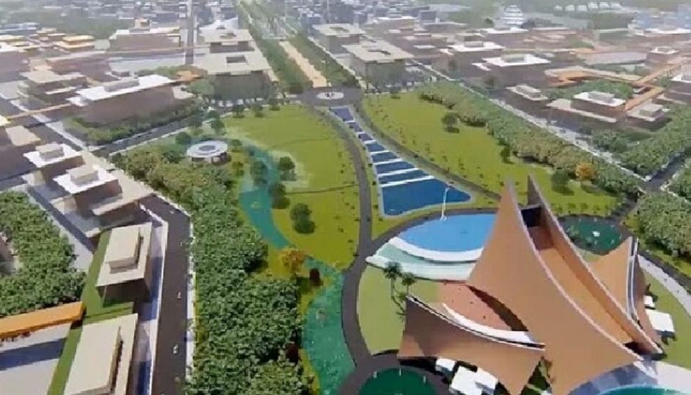 Desain pemenang pertama ibu kota baru bernama Nagara Rimba Nusa