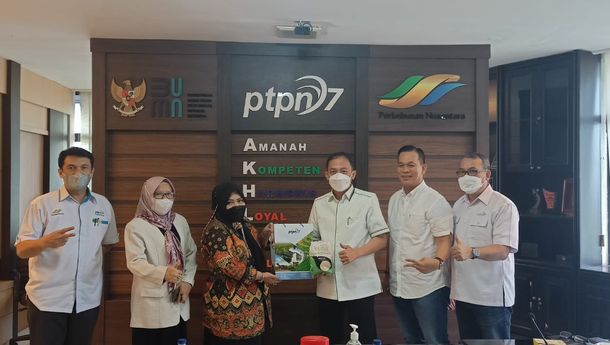 Kerjasama Program Kampus Merdeka, PTPN VII Terima Kunjungan Universitas Saburai