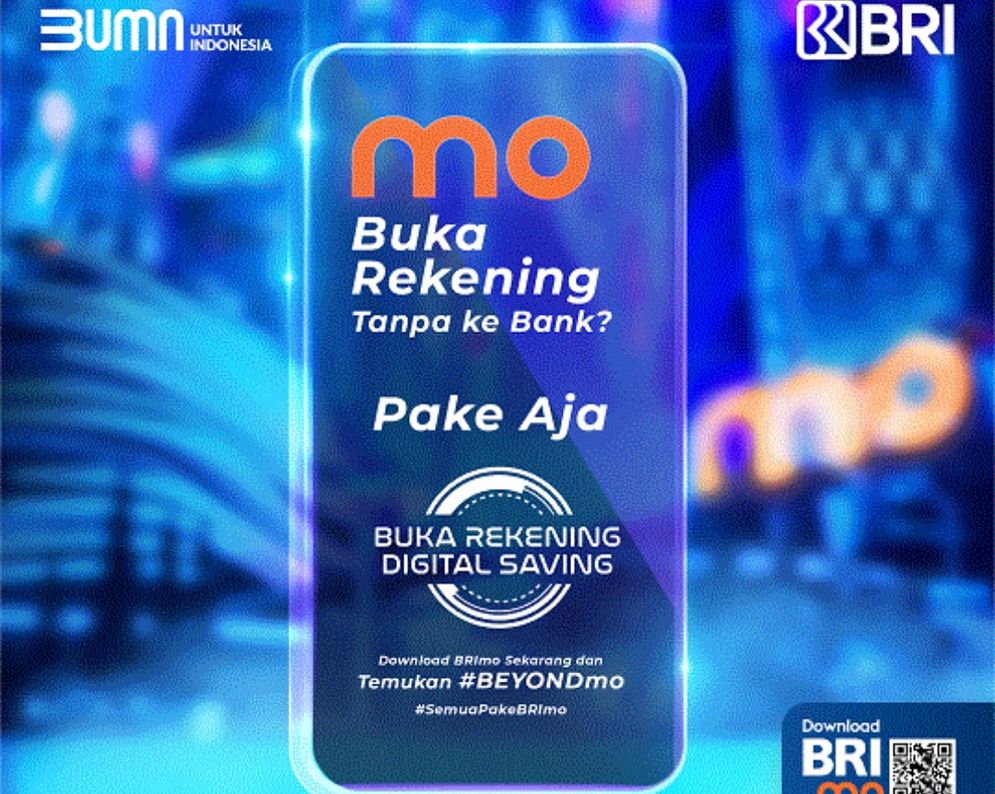 Aplikasi Keuangan Digital Bank BRI Financial Super App BRImo. 