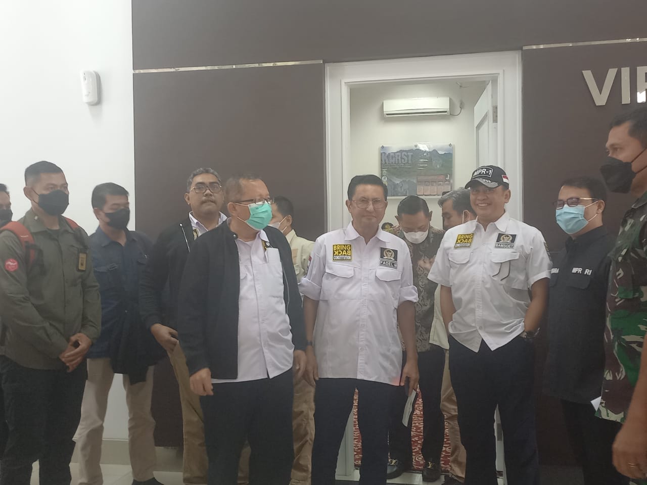 Unsur Pimpinan MPR RI kunjungi Ibu Kota Nusantara, Kamis (27/1/2022)