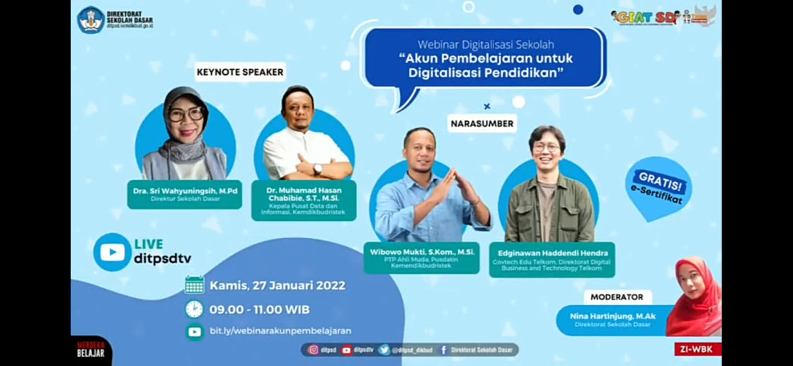 Kemendikbudristek Dorong Digitalisasi Sekolah dengan Belajar.id