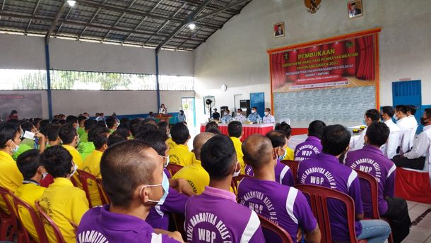 Rehabilitasi 500 Warga Binaan, Kalapas Narkotika Bandarlampung: Minimal Mereka Tidak Kembali Lagi