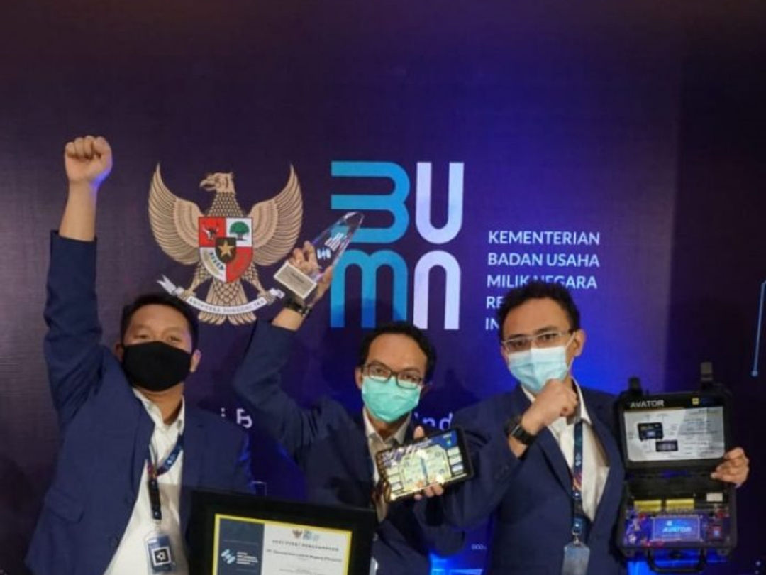 Karya Inovasi Avator milik PLN raih Juara I ajang BUMN Millenial Innovation Summit 2020.