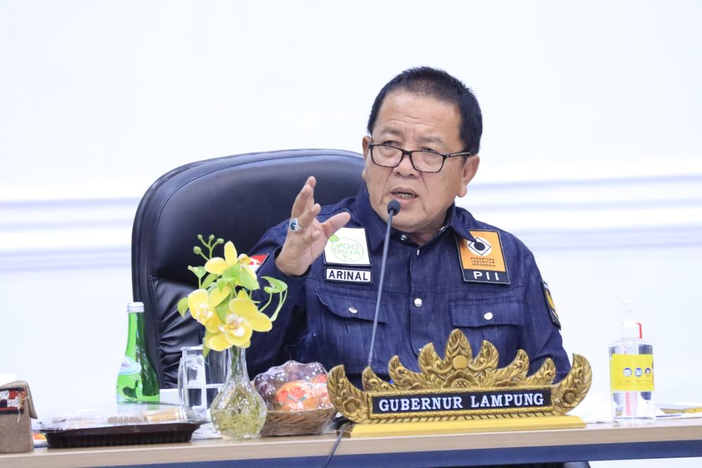 Gubernur Lampung Arinal Djunaidi.