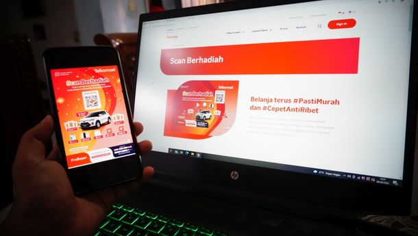 Telkomsel Hadirkan Program Scan Berhadiah #CepatAntiRibet Transaksi Via Omni Channel