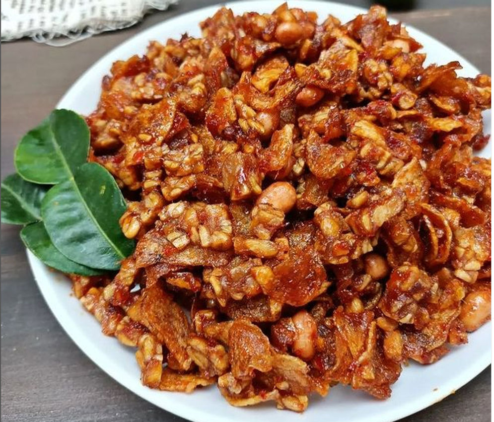 Resep kering tempe