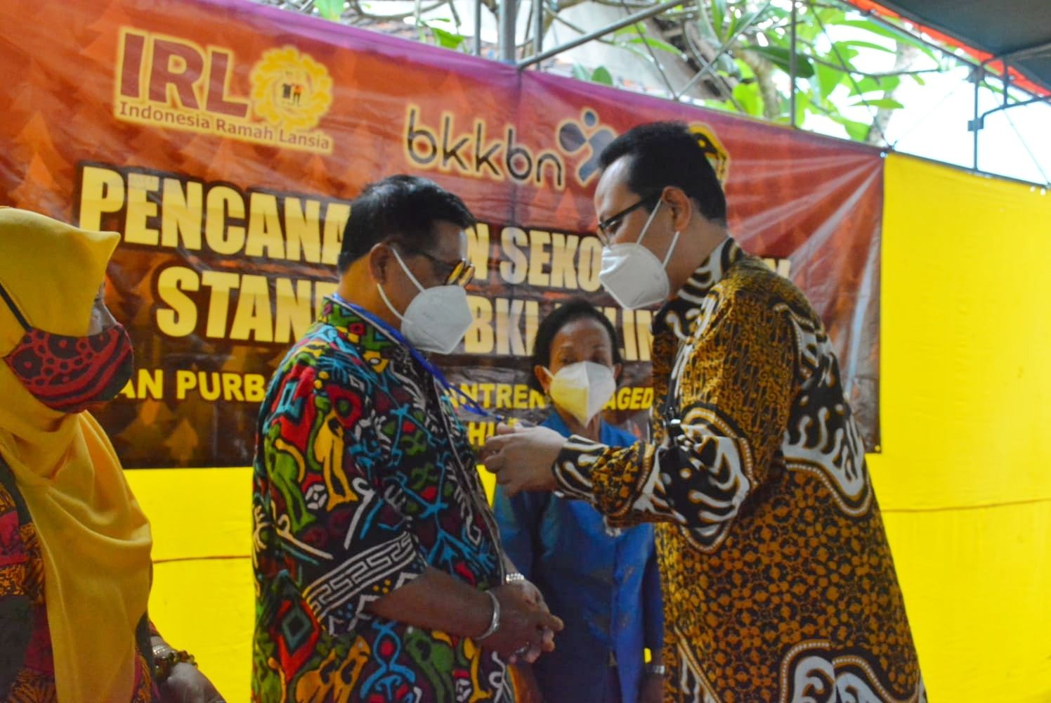 Pencanangan sekolah lansia oleh Wakil Walikota Yogyakarta Heroe Poerwadi.