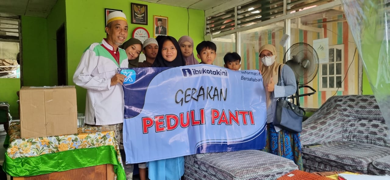 Ibukotakini.com Bersama KMB Gelar Program Peduli Anak Yatim 