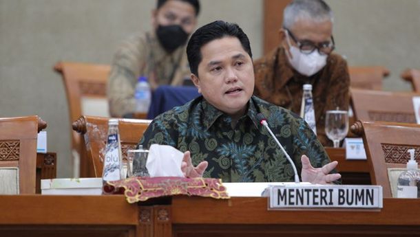 Menteri Erick Thohir: Demi Efisiensi Jumlah BUMN  Dikurangi dari 41 Jadi 37 Perusahaan