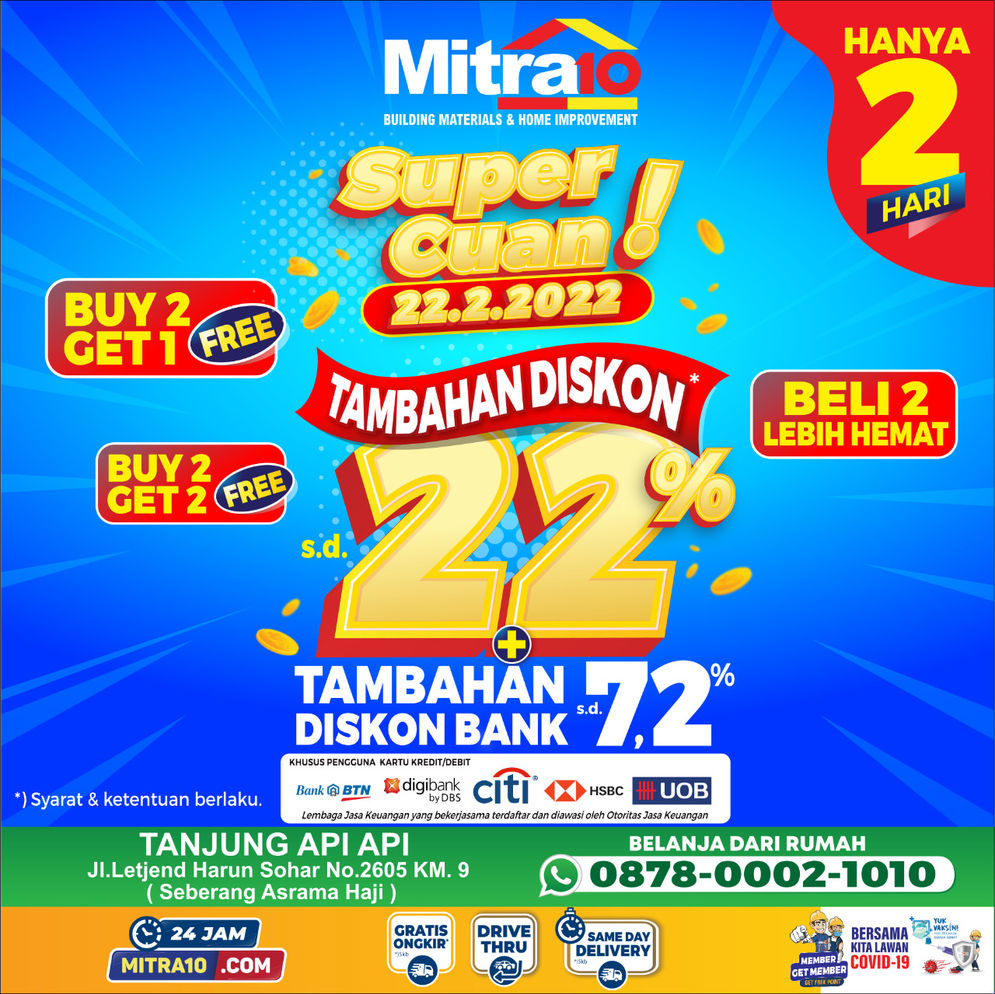 Promo super cuan 22.22