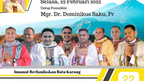 Keuskupan Atambua Panen Delapan Imam Baru