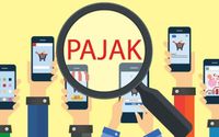 Ilustrasi pajak digital. 
