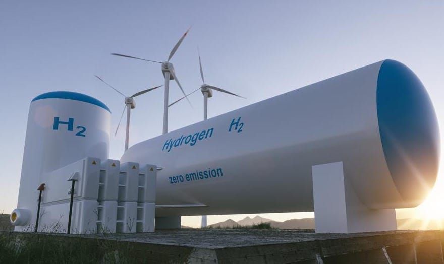 Ilustrasi hidrogen sebagai energi baru terbarukan / Forbes