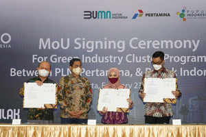 PLN, Pertamina dan Pupuk Indonesia Teken MoU Kembangkan Kawasan Industri Hijau.jpg