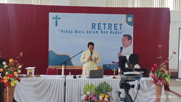 Songsong Masa Pra-Paskah 2022, FKIP Unika St Paulus Ruteng Selenggarakan Retret Selama Tiga Hari