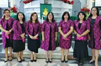 Pengurus WKI WIlayah Manado Malalayang foto bersama usai ibadah perdana di tahun 2022. (Foto:Istimewa)