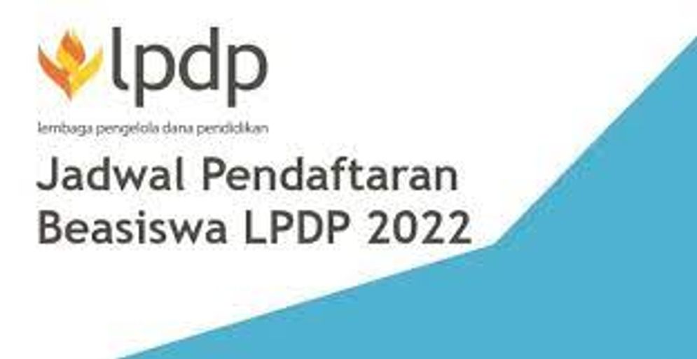 Jadwal pendaftaran Beasiswa LPDP 2022