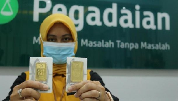 Rincian Harga Emas Pegadaian Senin 28 Februari 2022